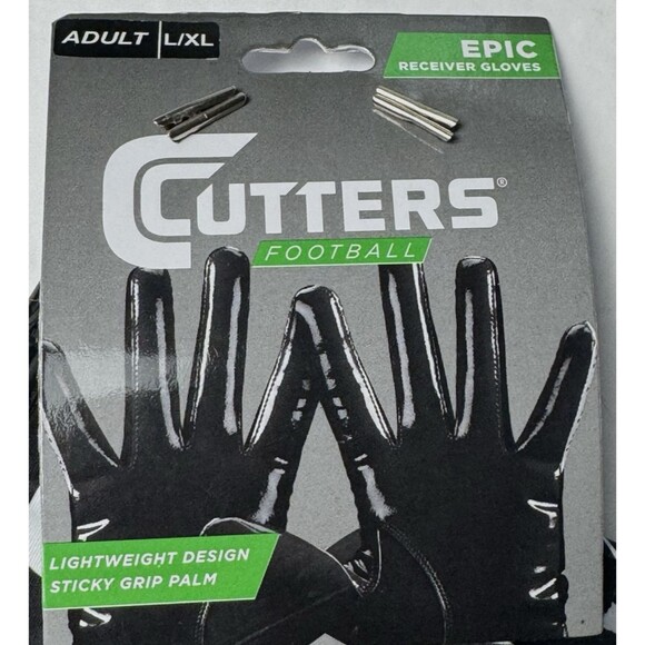 Cutters Football Adult L /XL Epic Receiver Gloves Sticky Grip Athletic - Picture 5 of 6